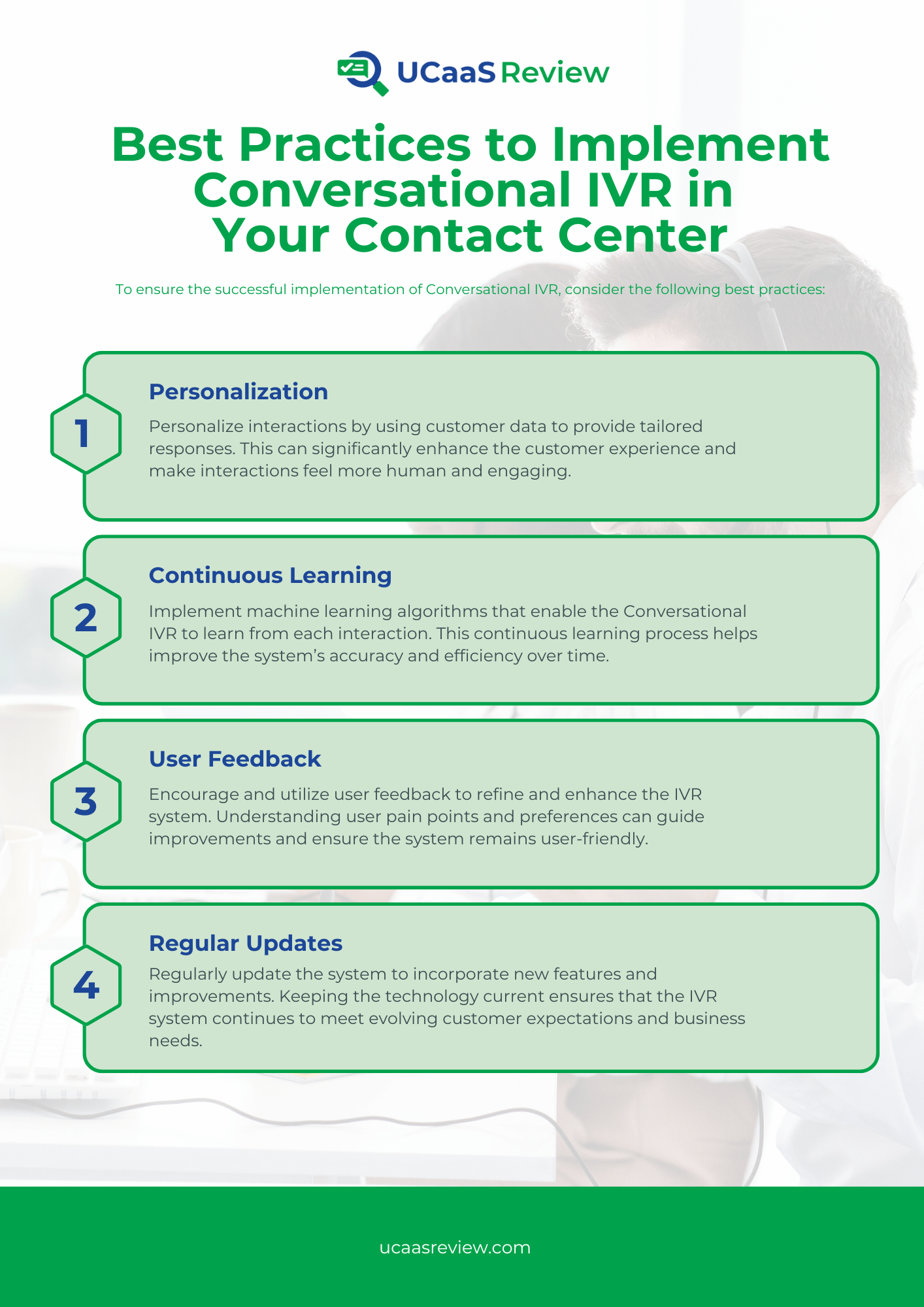 Best Practices to Implement Conversational IVR in Your Contact Center