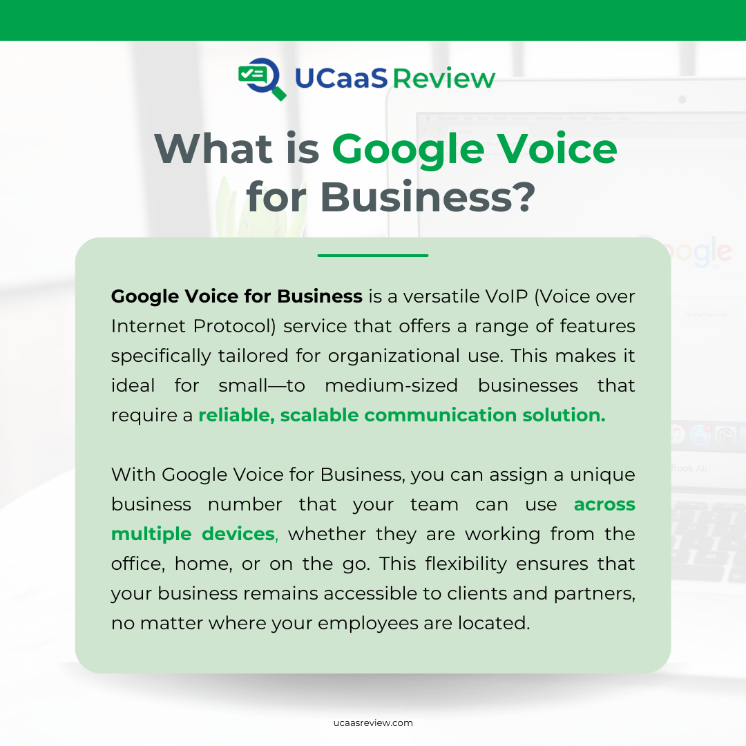 What is Google Voice for Business?