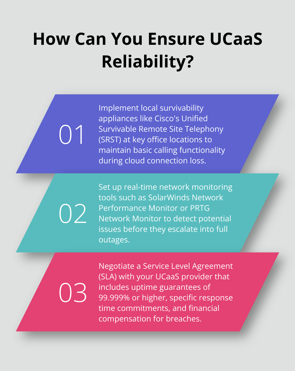 Infographic: How Can You Ensure UCaaS Reliability?