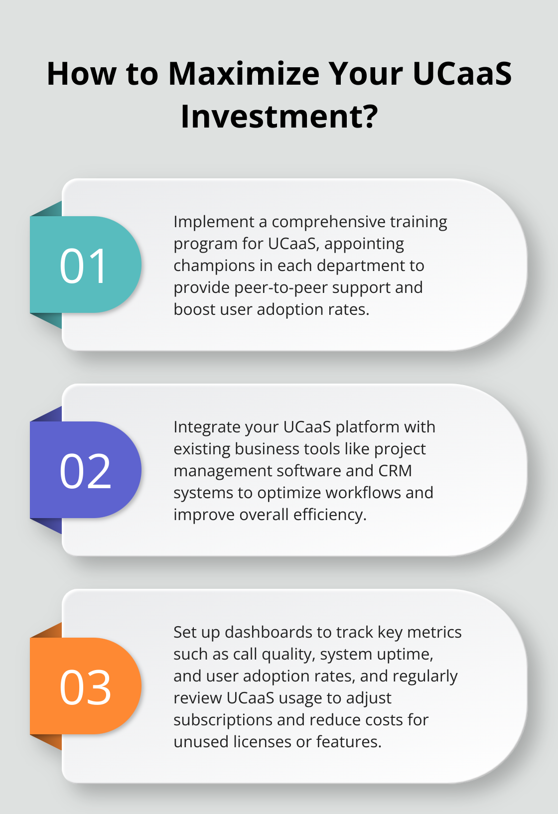 Infographic: How to Maximize Your UCaaS Investment? - UCaaS ROI