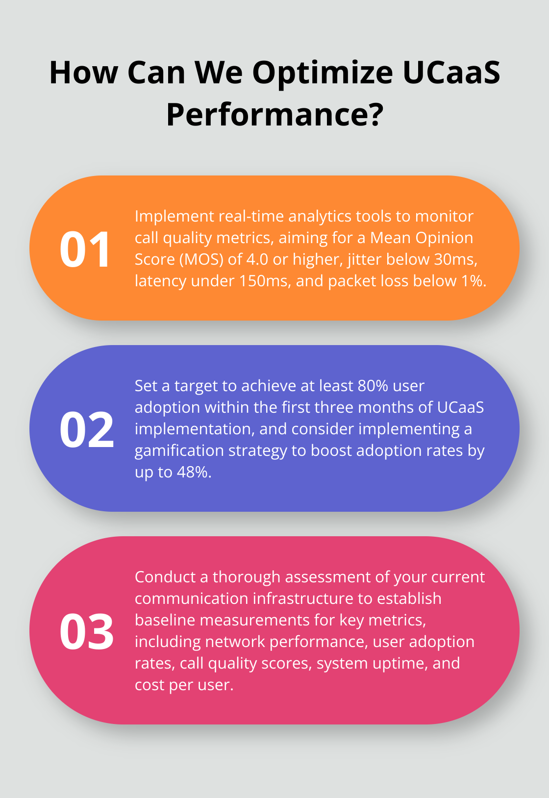 Infographic: How Can We Optimize UCaaS Performance?