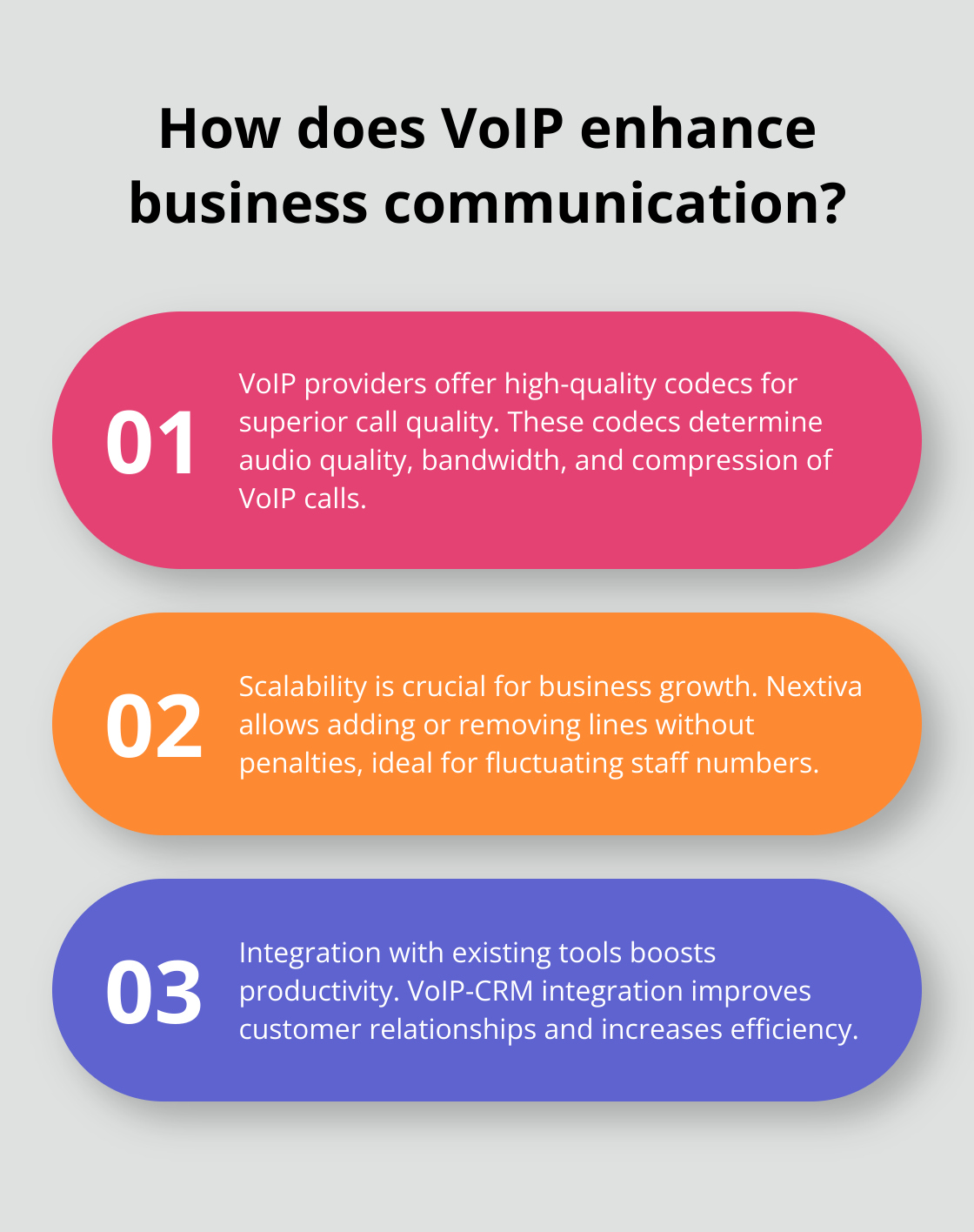 Infographic: How does VoIP enhance business communication? - compare voip providers