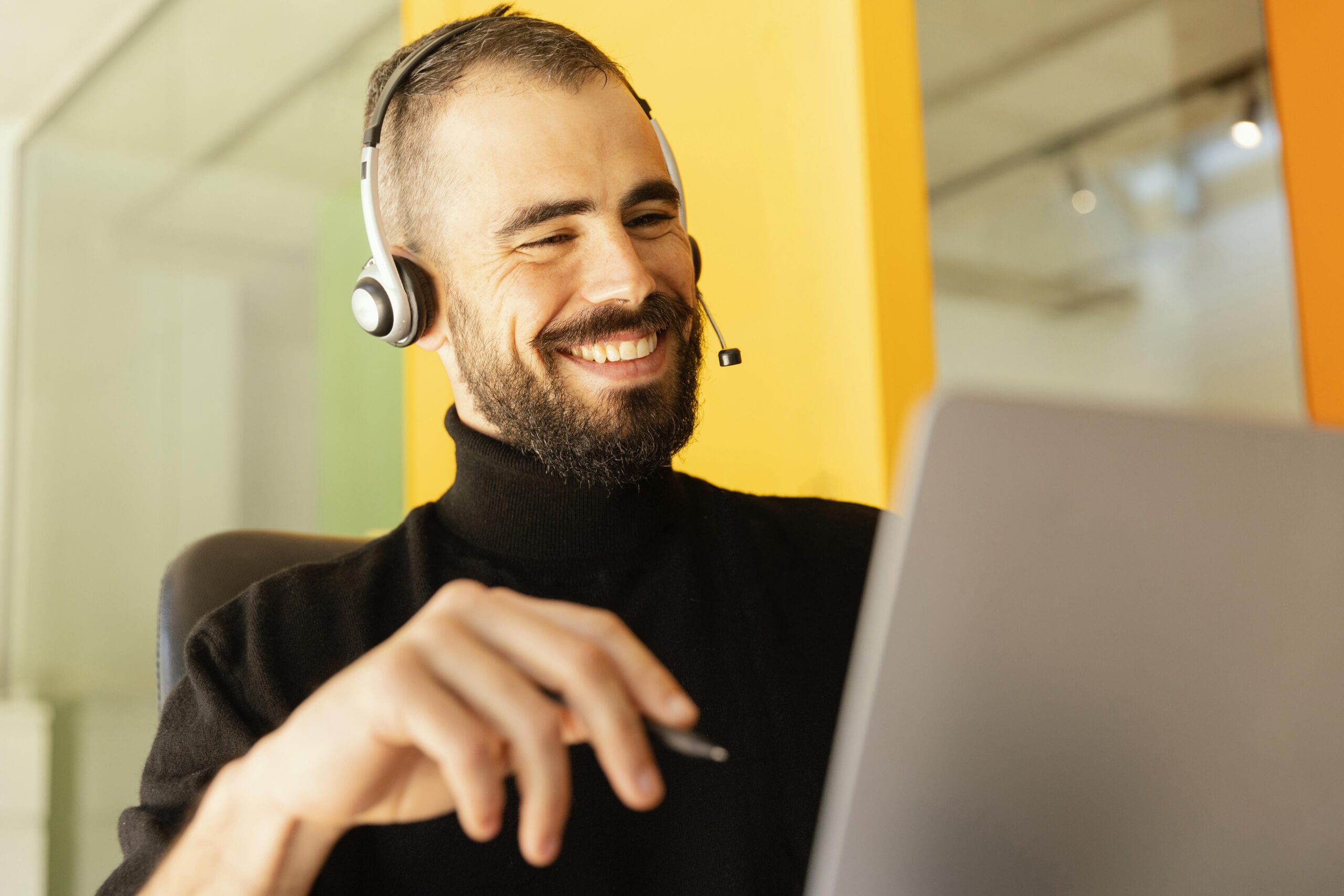 VoIP analytics in action during a customer support call